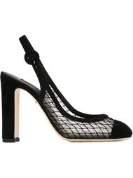 туфли с панелями из тюля Dolce &amp; Gabbana