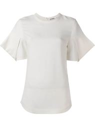 структурированная футболка  Jil Sander