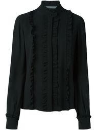 блузка с оборками  Alexander McQueen