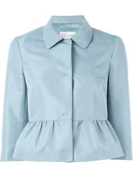 укороченная куртка с баской Red Valentino