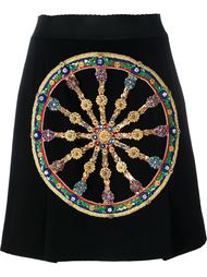 декорированная юбка Dolce &amp; Gabbana