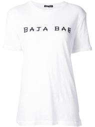 logo print T-shirt  Baja East