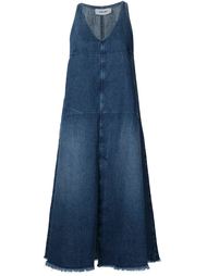 джинсовое платье с V-образным вырезом Rachel Comey
