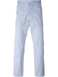 полосатые укороченные брюки  Comme Des Garçons Shirt