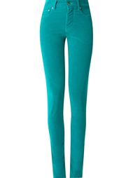 high waisted velvet skinny trousers Amapô