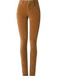 high waist velvet skinny trousers Amapô