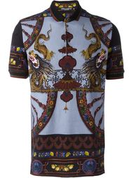 футболка-поло с принтом 'Chinese' Dolce &amp; Gabbana