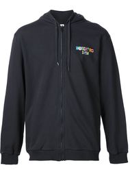 толстовка на молнии с капюшоном Moschino