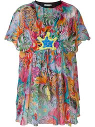 блузка с цветочным принтом   Tsumori Chisato
