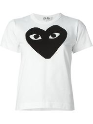 футболка с принтом-логотипом Comme Des Garçons Play