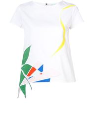 футболка с цветочным узором Mira Mikati