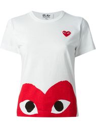 футболка с принтом логотипа  Comme Des Garçons Play
