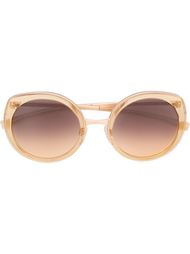 солнцезащитные очки с круглой оправой Jil Sander