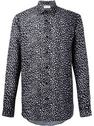 рубашка с животным принтом Saint Laurent