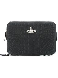 клатч с эффектом крокодиловой кожи  Vivienne Westwood