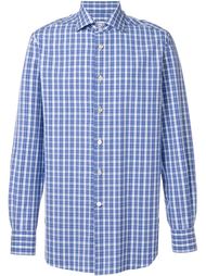 рубашка в клетку Kiton
