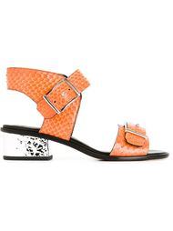 сандалии с блестящим каблуком McQ Alexander McQueen