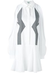 платье-рубашка с зигзагообразным узором  Kenzo