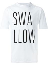 футболка с принтом 'Swallow' McQ Alexander McQueen