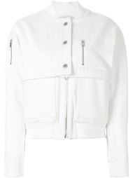 джинсовая куртка-бомбер Courrèges