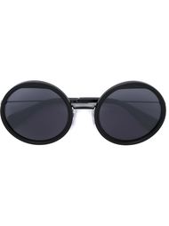 солнцезащитные очки с круглой оправой Yohji Yamamoto