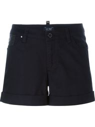 шорты с подвернутыми манжетами Armani Jeans