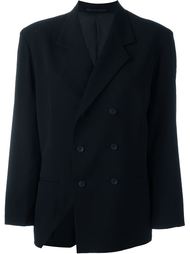 двубортный пиджак Yohji Yamamoto Vintage