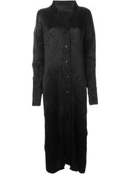 удлиненное плиссированное пальто Issey Miyake Vintage