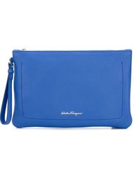 клатч на молнии Salvatore Ferragamo