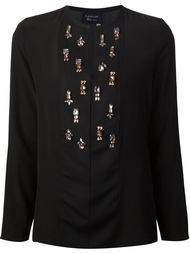 декорированная блузка  Lanvin