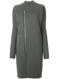пальто свободного кроя на молнии Rick Owens Lilies