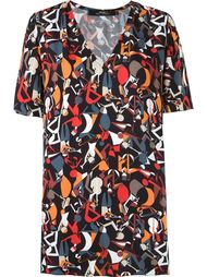 abstract print blouse Andrea Marques