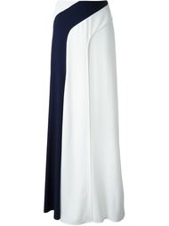 длинная юбка с панельным дизайном Ralph Lauren Black