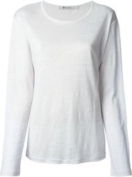 топ с длинными рукавами Alexander Wang