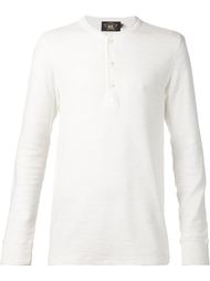 ribbed henley T-shirt Rrl