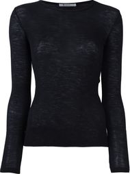 футболка ребристой вязки T By Alexander Wang