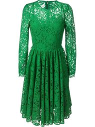 расклешенное кружевное платье Dolce &amp; Gabbana