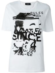 футболка 'Dyed Rules' Dsquared2