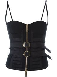 облегающий топ с пряжками Dsquared2