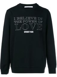 толстовка с принтом 'Power of Love' Givenchy