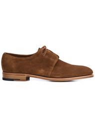 туфли дерби со скрытой шнуровкой John Lobb