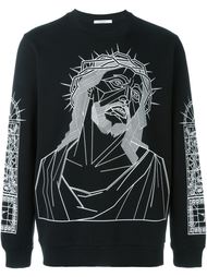 толстовка с принтом 'Christ' Givenchy