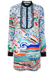 платье с радужным принтом Mary Katrantzou