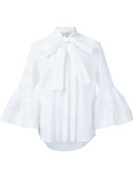 блузка с завязкой на бант  Carolina Herrera