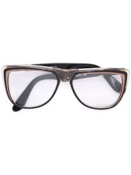 очки в оправе 'D-frame' Yves Saint Laurent Vintage