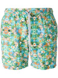 плавательные шорты с цветочным принтом Capricode