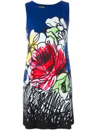 платье с цветочным принтом Boutique Moschino