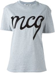 футболка с вышитым логотипом McQ Alexander McQueen