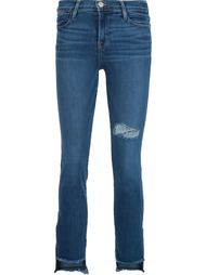джинсы с необработанными краями Frame Denim