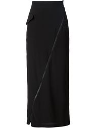 длинная юбка на молнии  Yohji Yamamoto